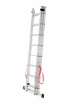 AWTOOLS DRABINA ALUMINIOWA BASIC  3x8 STOPNI 150kg