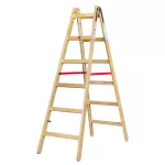 AWTOOLS DRABINA DREWNIANA  2x 6 STOPNI 150KG