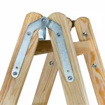 AWTOOLS DRABINA DREWNIANA  2x 6 STOPNI 150KG