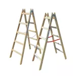 AWTOOLS DRABINA DREWNIANA  2x 8 STOPNI 150KG