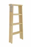 AWTOOLS DRABINA TABORET DREWNIANY 6 STOPNI 150KG