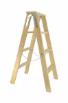 AWTOOLS DRABINA TABORET DREWNIANY 8 STOPNI 150KG