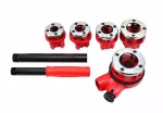 AWTOOLS GWINTOWNICA DO RUR 5szt.3/8", 1/2", 3/4", 1", 1-1/4"  ZESTAW WALIZKA