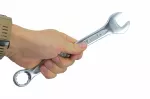 AWTOOLS KLUCZ PŁASKO-OCZKOWY 50mm  BLACK LINE