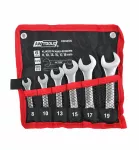 AWTOOLS KLUCZ PŁASKO-OCZKOWY KRÓTKI  KPL. 6szt. /8mm-19mm/