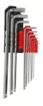 AWTOOLS KLUCZE IMBUSOWE HEX /1,5-10,0mm/ 9szt. KULA DŁUGIE BLACK LINE