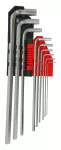 AWTOOLS KLUCZE IMBUSOWE HEX /1,5-10,0mm/ 9szt./ DŁUGIE BLACK LINE