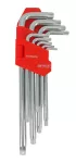 AWTOOLS KLUCZE IMBUSOWE TORX/ T10-T50/ 9szt./ DŁUGIE BLACK LINE