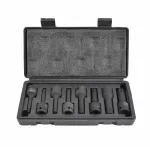 AWTOOLS KLUCZE UDAROWE TRZPIENIOWE TORX 8szt BLACK LINE