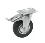 AWTOOLS KOŁO SKRĘTNE CZ. GUMA HAM. 125mm