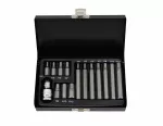 AWTOOLS KOŃCÓWKI IMBUSOWE HEX 15cz.BLACK LINE