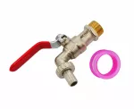 AWTOOLS KRAN OGRODOWY MOSIĄDZ NIK. 1/2" GZ 3/4"