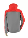 AWTOOLS KURTKA SOFTSHELL T4/ CZERWONO-SZARA/   S