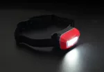 AWTOOLS LATARKA CZOŁOWA FRONTE COB LED Z CZUJNIKIEM RUCHU BLACK LINE