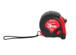 AWTOOLS MIARA ZWIJANA CZERWONO-CZARNA 5m x 19mm ABS TPR 2-STOP
