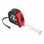 AWTOOLS MIARA ZWIJANA CZERWONO-CZARNA 7,5m x 25mm ABS TPR 2-STOP