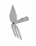 AWTOOLS MOTYCZKA SERCE Z PAZURKI NIEOPRAWNA