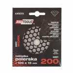 AWTOOLS NAKŁADKA POLERSKA 100mm  GR. 200 S NA SUCHO