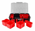 AWTOOLS ORGANIZER MODULAR BOX  Z KUBEŁKAMI 517x331x134mm