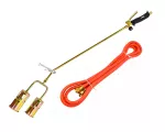AWTOOLS PALNIK DEKARSKI DŁUGI Z DWOMA DYSZAMI 60 MM