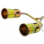 AWTOOLS PALNIK DEKARSKI DŁUGI Z DWOMA DYSZAMI 60 MM