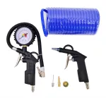 AWTOOLS PNEUMATYCZNY ZESTAW 6el.PISTOLET DO POMPOWANIA I PRZMUCHIWANIA+WĄŻ+KOŃCÓWKI