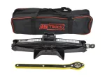 AWTOOLS PODNOŚNIK TRAPEZOWY 2000kg 120-420mm + KLUCZ + TORBA