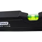 AWTOOLS POZIOMICA BLACK 200cm MAGNETYCZNAPION/POZIOM/45° + UCHWYTY %