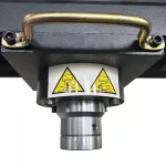 AWTOOLS PRASA HYDRAULICZNO-PNEUMATYCZNA Z MANOM. PROF 50T 72-1052mm /  Z OSŁONĄ  BLACK LINE