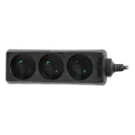 AWTOOLS PRZEDŁUŻACZ DOMOWY CZAR. B/U.3g*3,0m