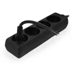 AWTOOLS PRZEDŁUŻACZ DOMOWY CZAR. B/U.4g*3,0m