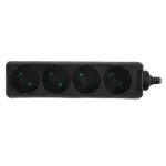 AWTOOLS PRZEDŁUŻACZ DOMOWY CZAR. B/U.4g*5,0m