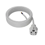 AWTOOLS PRZEWÓD Z WTYCZKĄ 1,5m 3x1,0 BIAŁYH05VV-F