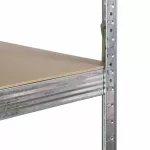 AWTOOLS REGAŁ 6 PÓŁEK 200x90x40 NOŚNOŚĆ 300kg / 6,0mm - WCISKANY SZYBKI MONTAŻ