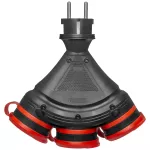 AWTOOLS ROZGAŁĘŹNIK EXTREME POTRÓJNY Z KLAPKA MI IP54 16A