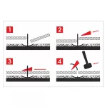 AWTOOLS SYSTEM POZIOMOWANIA ST 1,5mm 50+50 (KLIPS 7-15mm + KLIN)