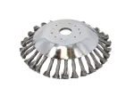 AWTOOLS SZCZOTKA DO KOSY TARCZOWA DRUCIANA 200X25,4mm