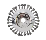 AWTOOLS SZCZOTKA DO KOSY TARCZOWA DRUCIANA 200X25,4mm