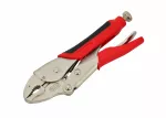 AWTOOLS SZCZYPCE ZACISKOWE MORSEA 180mm SZCZĘKI ZAOKRĄGLONE TPR BLACK LINE
