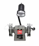 AWTOOLS SZLIFIERKA STOŁOWA Z LAMPKĄ 125mm 150W