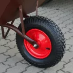 AWTOOLS TACZKA BUDOWLANA 110L/2,0mm BRĄZ DUŻA