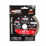 AWTOOLS TARCZA DIAMENTOWA 125x1,4X22,2 / PEŁNA CERAMIC PRO  BLACK LINE