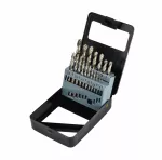 AWTOOLS WIERTŁO METAL BIAŁE KPL. 19szt. /1,0 - 10,0mm/