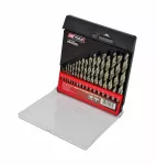 AWTOOLS WIERTŁO METAL BIAŁE KPL. 19szt./1,0-10,0mm/ OP.PLASTIK