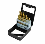 AWTOOLS WIERTŁO METAL TYTAN KPL. 19szt./1,0-10,0mm/