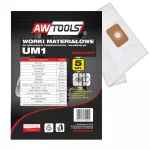 AWTOOLS WORKI Z MIKROWŁÓKNINY kpl.5szt.  UM1 GAS35/VC3011L/VC3510L/VC3511L/S44