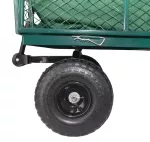 AWTOOLS WÓZEK OGRODOWY TRANSPORTOWY WYSOKI Z POKROWCEM 300kg