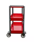AWTOOLS WÓZEK WARSZTATOWY METALOWY 3 POZIOMY / 150KG