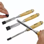AWTOOLS ZESTAW DŁUT Z DREW. UCHWYTAMI 4szt. 6/12/18/24mm