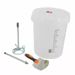 AWTOOLS ZESTAW DO MIESZANIA GŁ. SZPACHLO.NR1WIADRO+MIESZADŁO+SZPACHELKA PROFILOWANA 4850